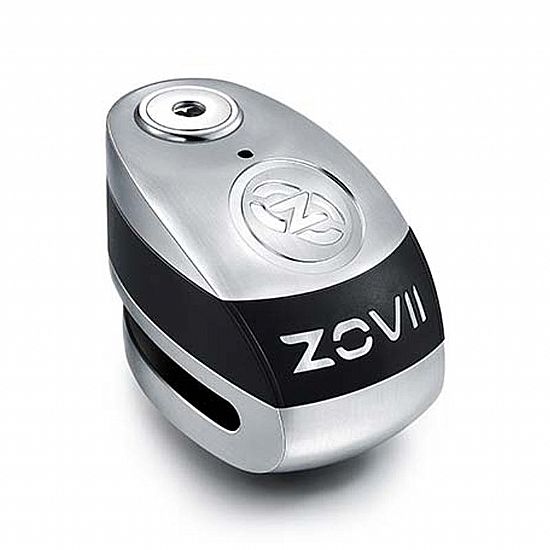 Κλειδαριά Δισκοφρένου Zovii ZD6 Με Συναγερμό Ασημί