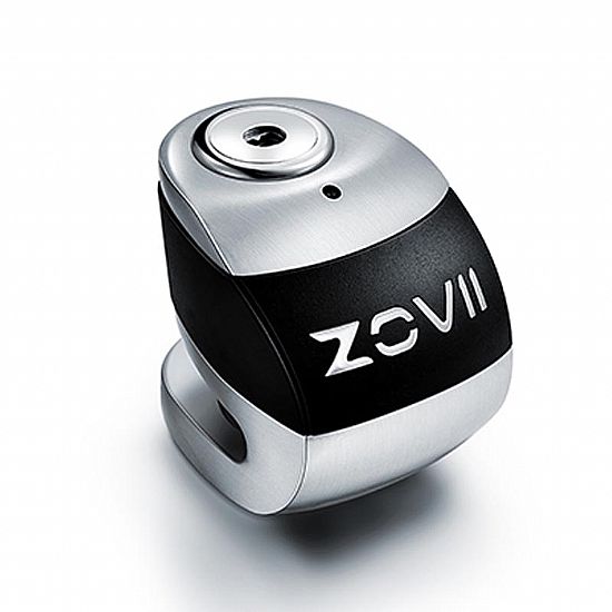 Κλειδαριά Δισκοφρένου Zovii ZS6 Με Συναγερμό Ασημί
